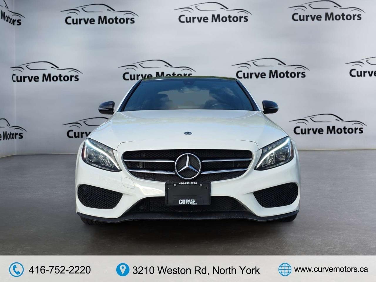 2018 Mercedes-Benz C-Class C 300 4MATIC AMG NIGHT PKG * NO ACCIDENTS / PANO / NAVI / LED Photo