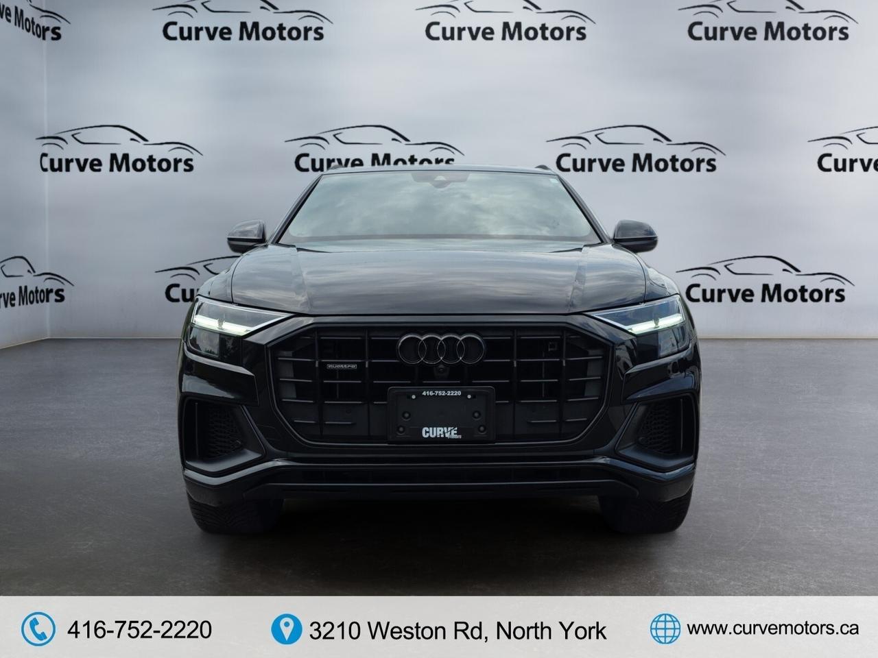 2021 Audi Q8 Progressiv 55 BLACK OPTICS * S-LINE / NO ACCIDENTS Photo
