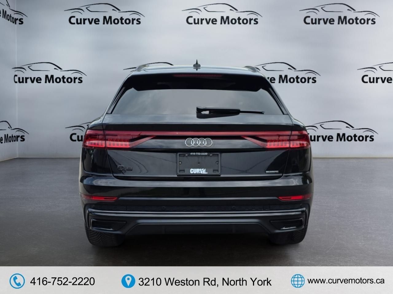 2021 Audi Q8 Progressiv 55 BLACK OPTICS * S-LINE / NO ACCIDENTS Photo3