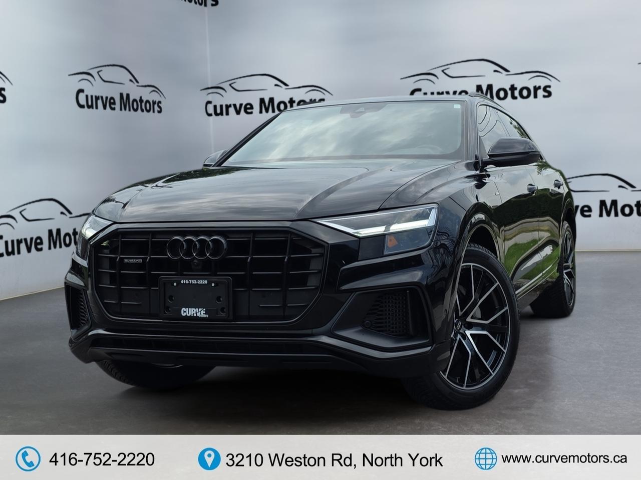 2021 Audi Q8 Progressiv 55 BLACK OPTICS * S-LINE / NO ACCIDENTS Photo