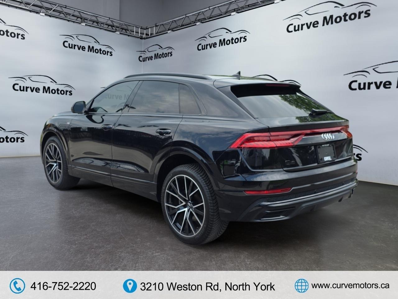 2021 Audi Q8 Progressiv 55 BLACK OPTICS * S-LINE / NO ACCIDENTS Photo