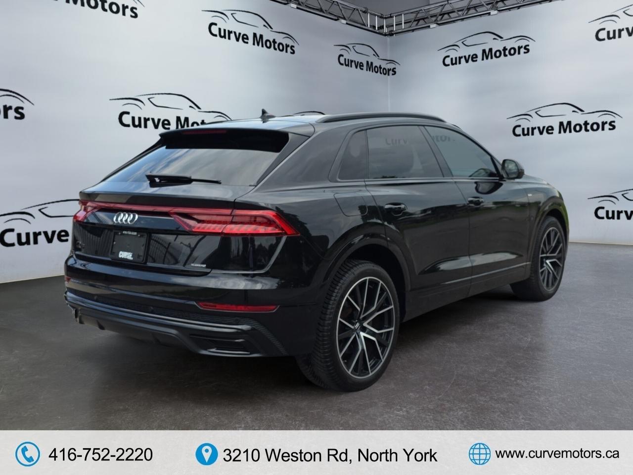 2021 Audi Q8 Progressiv 55 BLACK OPTICS * S-LINE / NO ACCIDENTS Photo