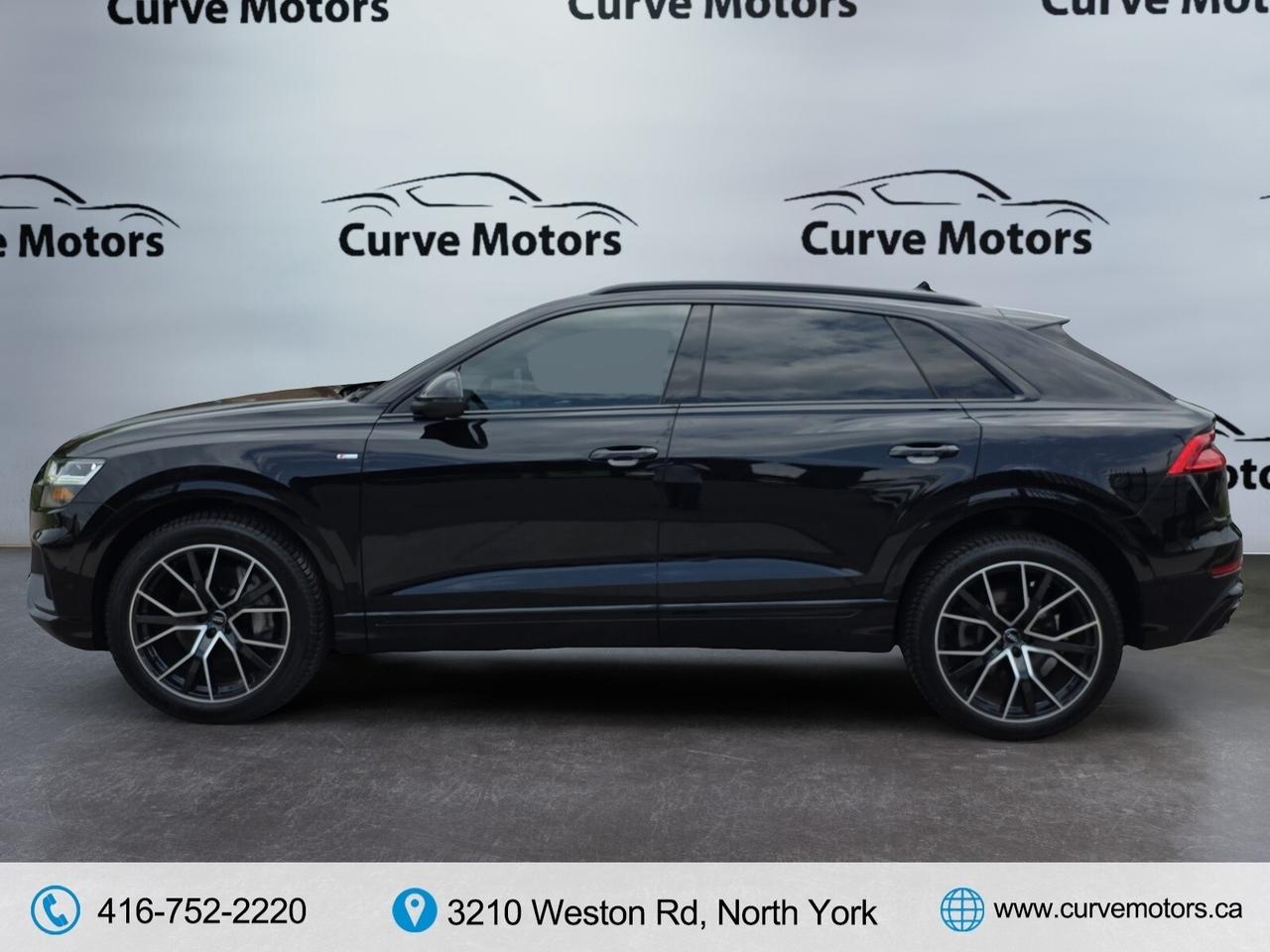 2021 Audi Q8 Progressiv 55 BLACK OPTICS * S-LINE / NO ACCIDENTS Photo