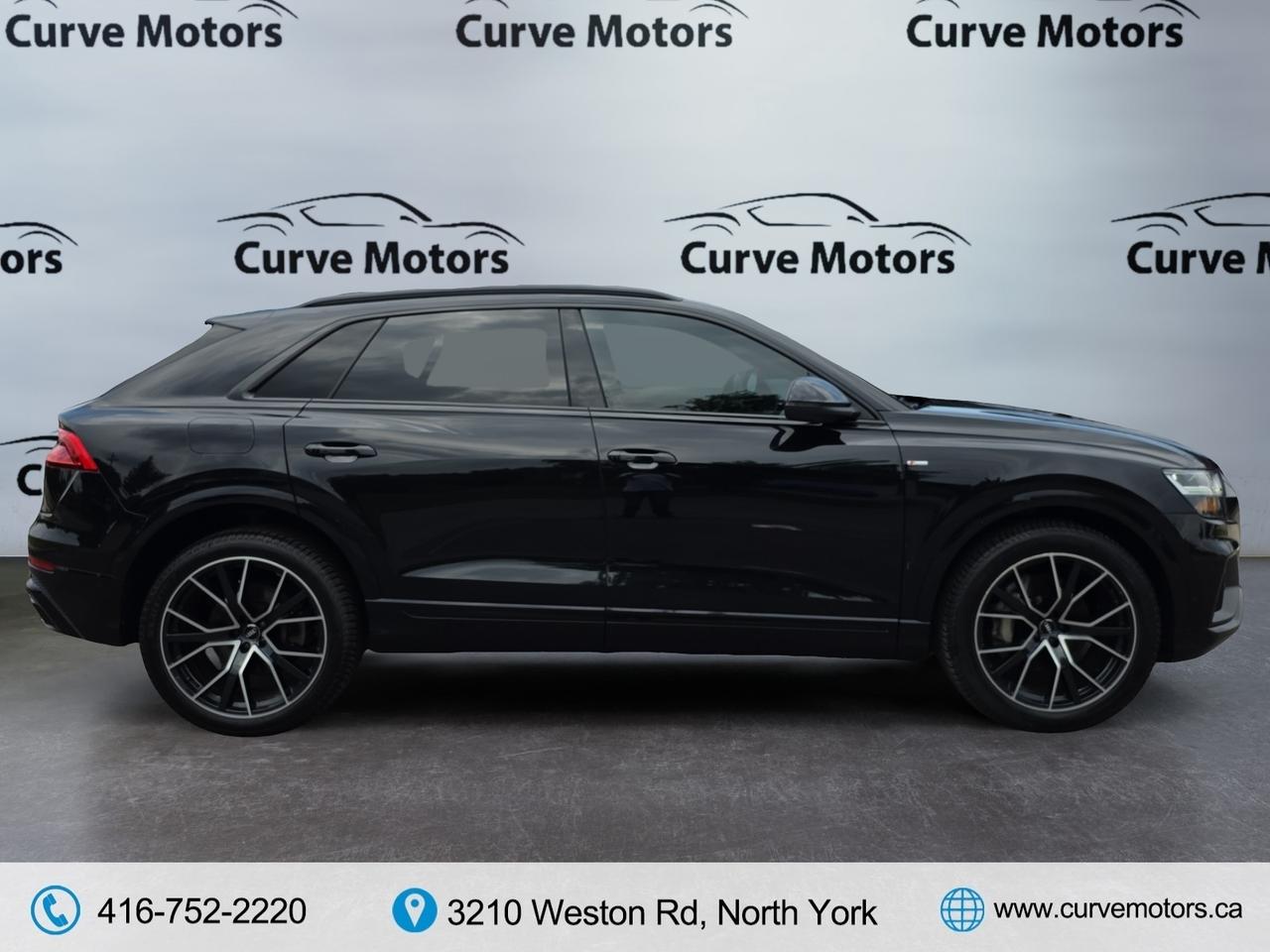 2021 Audi Q8 Progressiv 55 BLACK OPTICS * S-LINE / NO ACCIDENTS Photo