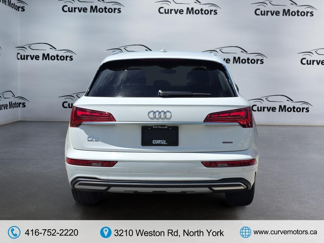 2022 Audi Q5 1 OWNER / FULL SERVICE HISTORY / LOW KM / DRIVER A Photo3