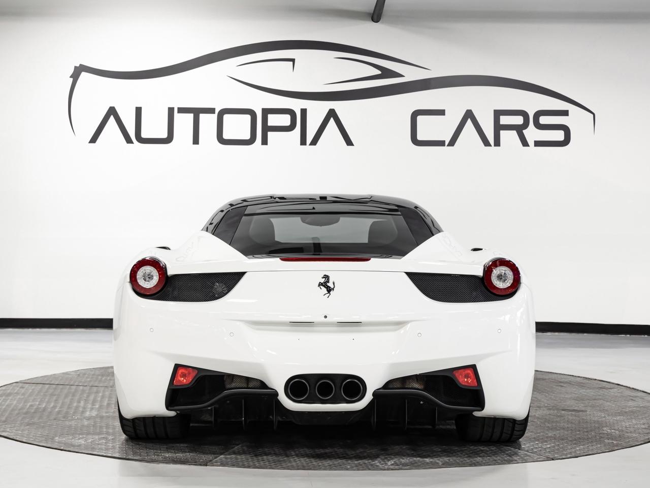 2012 Ferrari 458 ITALIA 458 ITALIA REAR VIEW CAMERA RED INT 570 HP Photo4