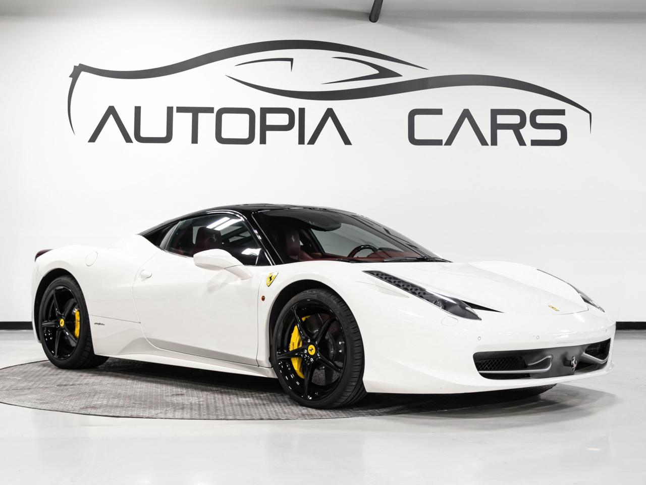 2012 Ferrari 458 ITALIA 458 ITALIA REAR VIEW CAMERA RED INT 570 HP Photo