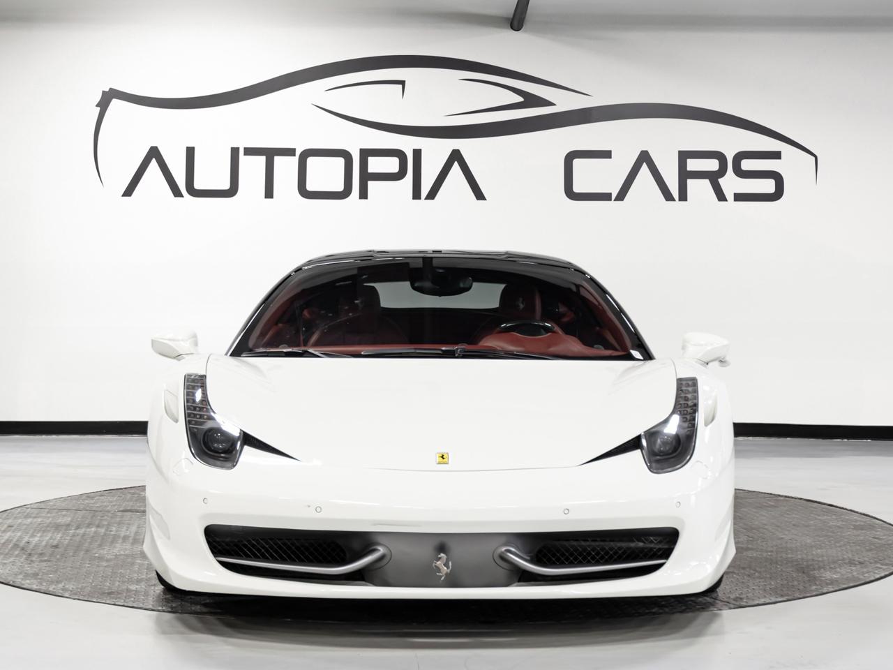 2012 Ferrari 458 ITALIA 458 ITALIA REAR VIEW CAMERA RED INT 570 HP Photo