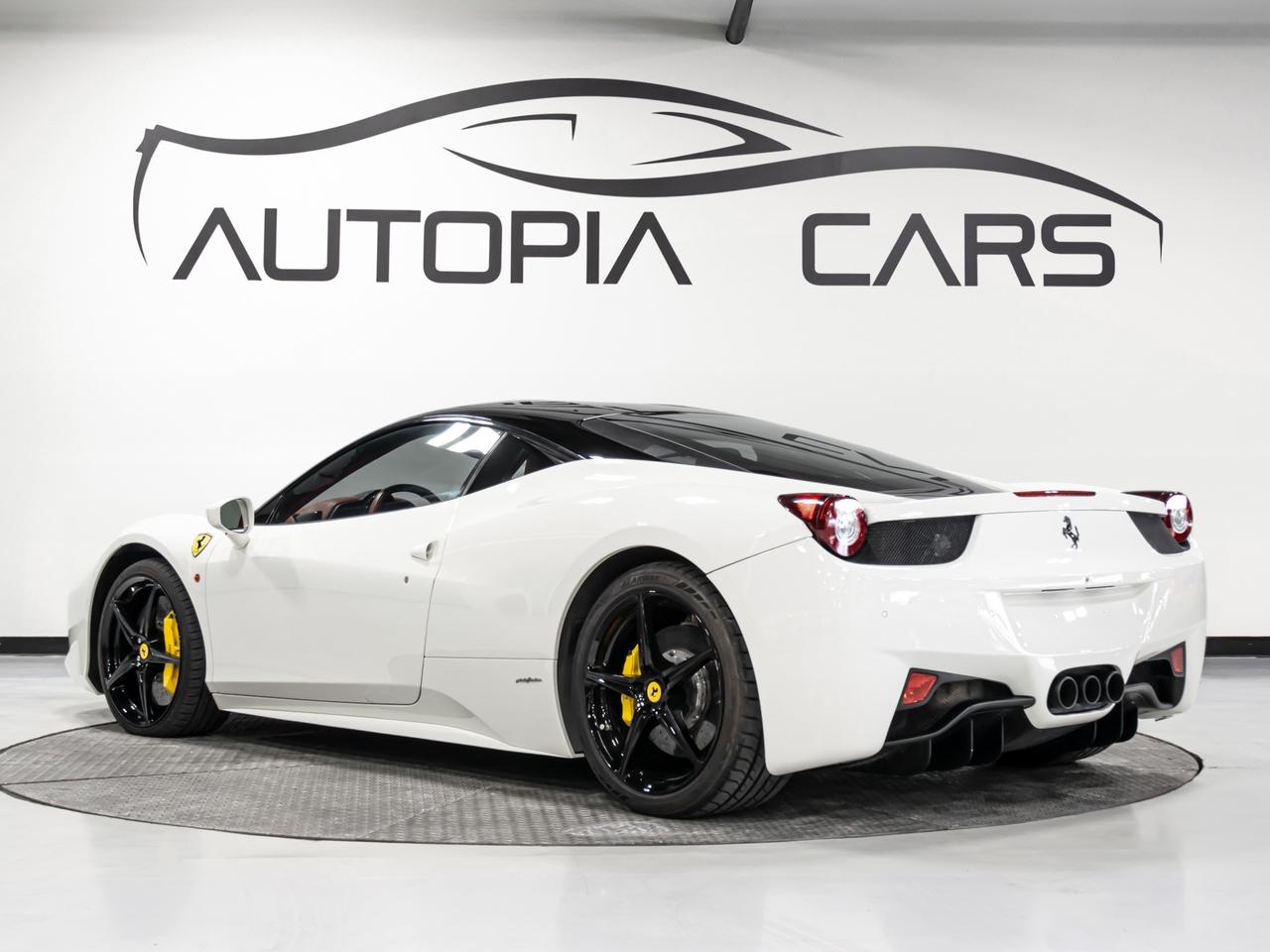 2012 Ferrari 458 ITALIA 458 ITALIA REAR VIEW CAMERA RED INT 570 HP Photo