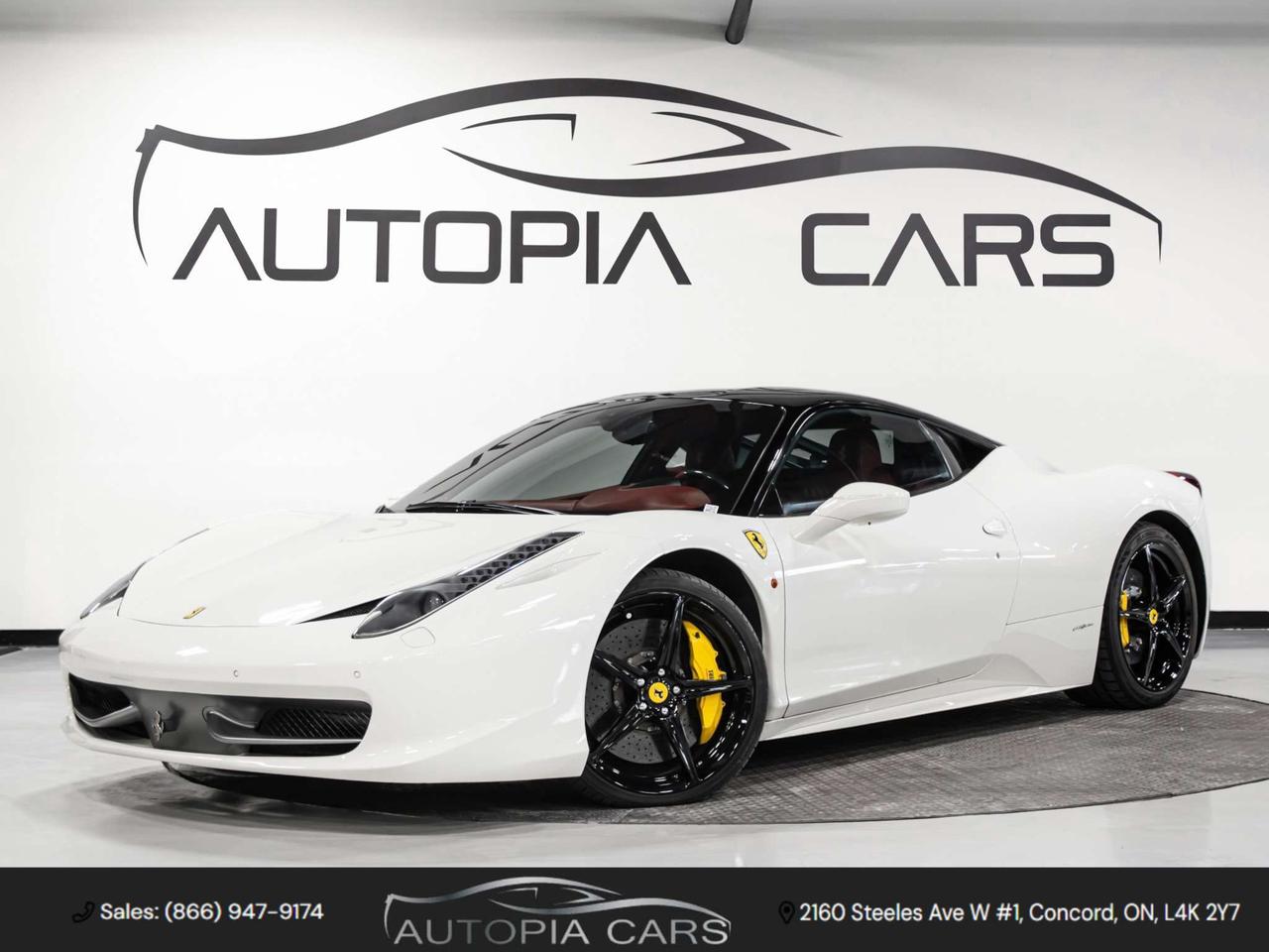 2012 Ferrari 458 458 ITALIA REAR VIEW CAMERA Photo