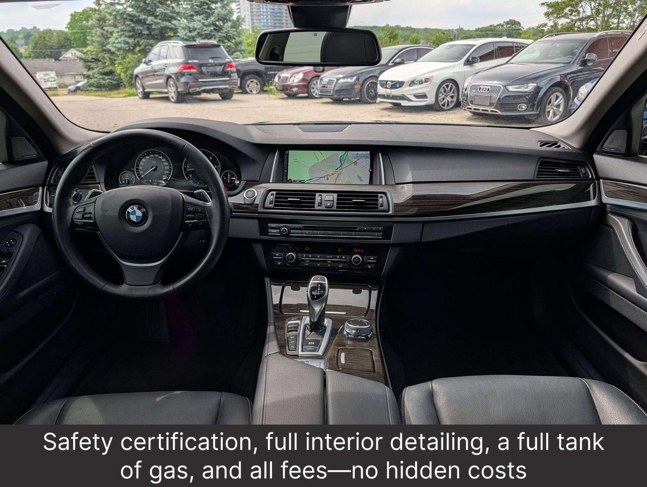 2015 BMW 5 Series Clean CarFax   Dealer Serviced   2 Keys Photo