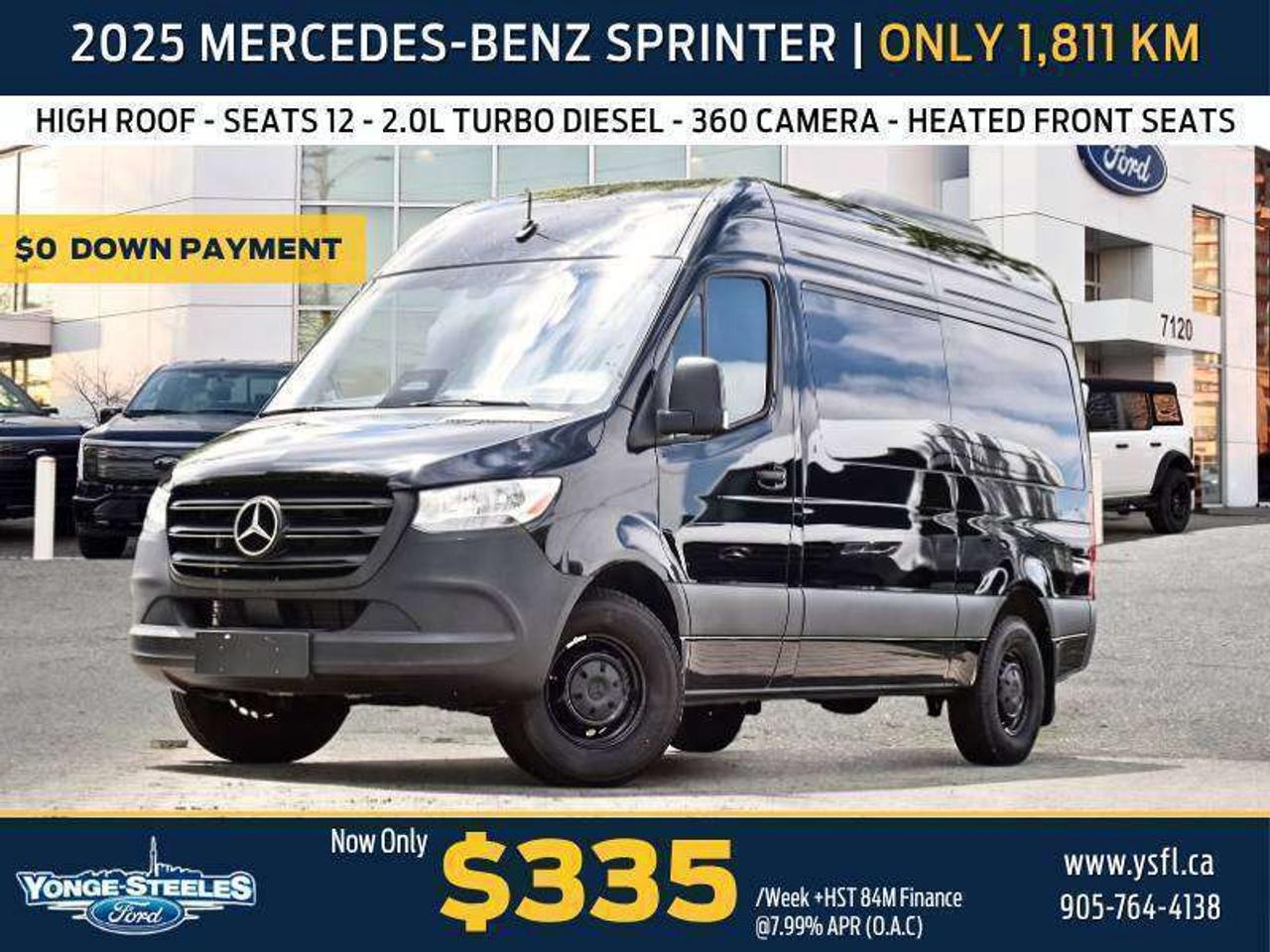 2025 Mercedes-Benz Sprinter 2500 High Roof I4 Diesel 144 Photo0