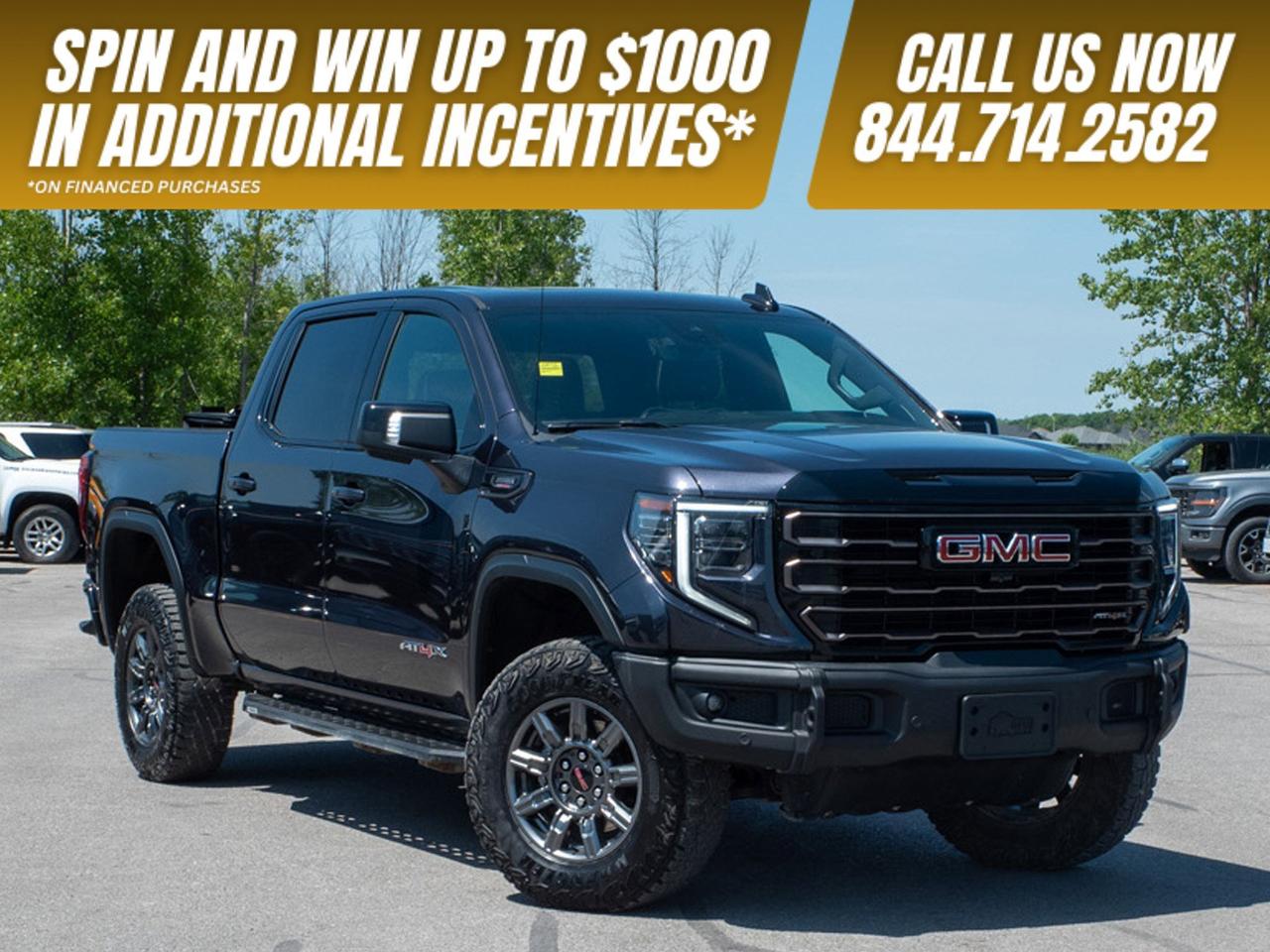2025 GMC Sierra 1500 AT4X - Power Sunroof   Rain Sensing Wipers Photo