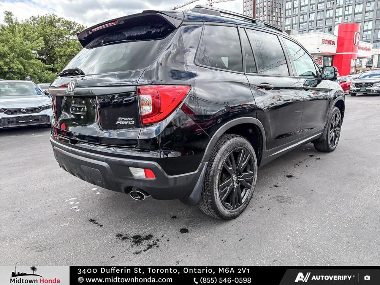2021 Honda Passport LOW KMS I MOONROOF I REAR ENT SYSTEM Photo
