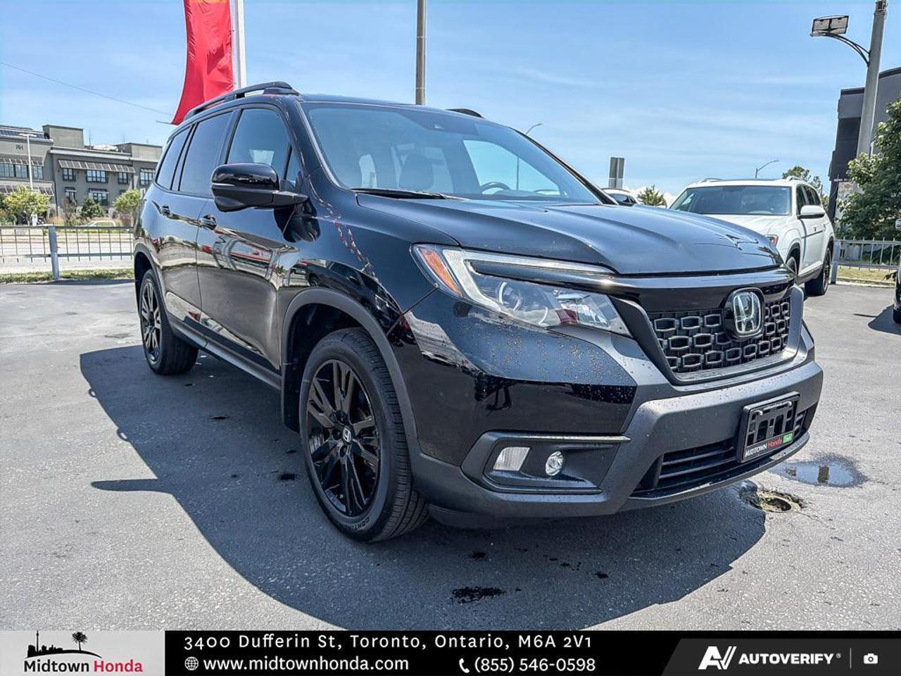 2021 Honda Passport LOW KMS I MOONROOF I REAR ENT SYSTEM Photo