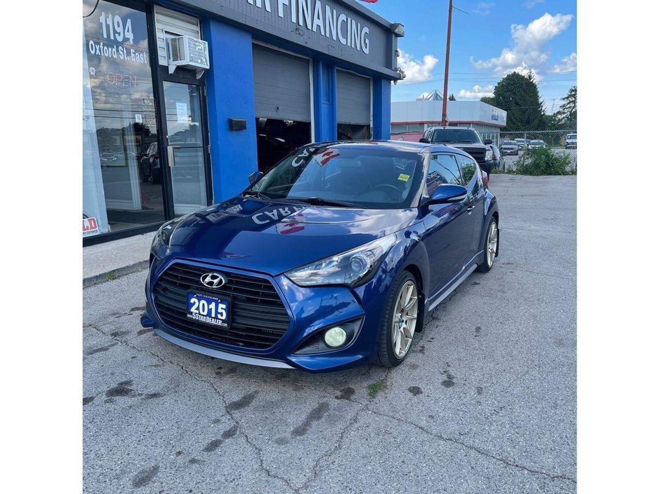 2015 Hyundai Veloster NAV LEATHER SUNROOF H-SEATS WE FINANCE ALL CREDIT! Photo0