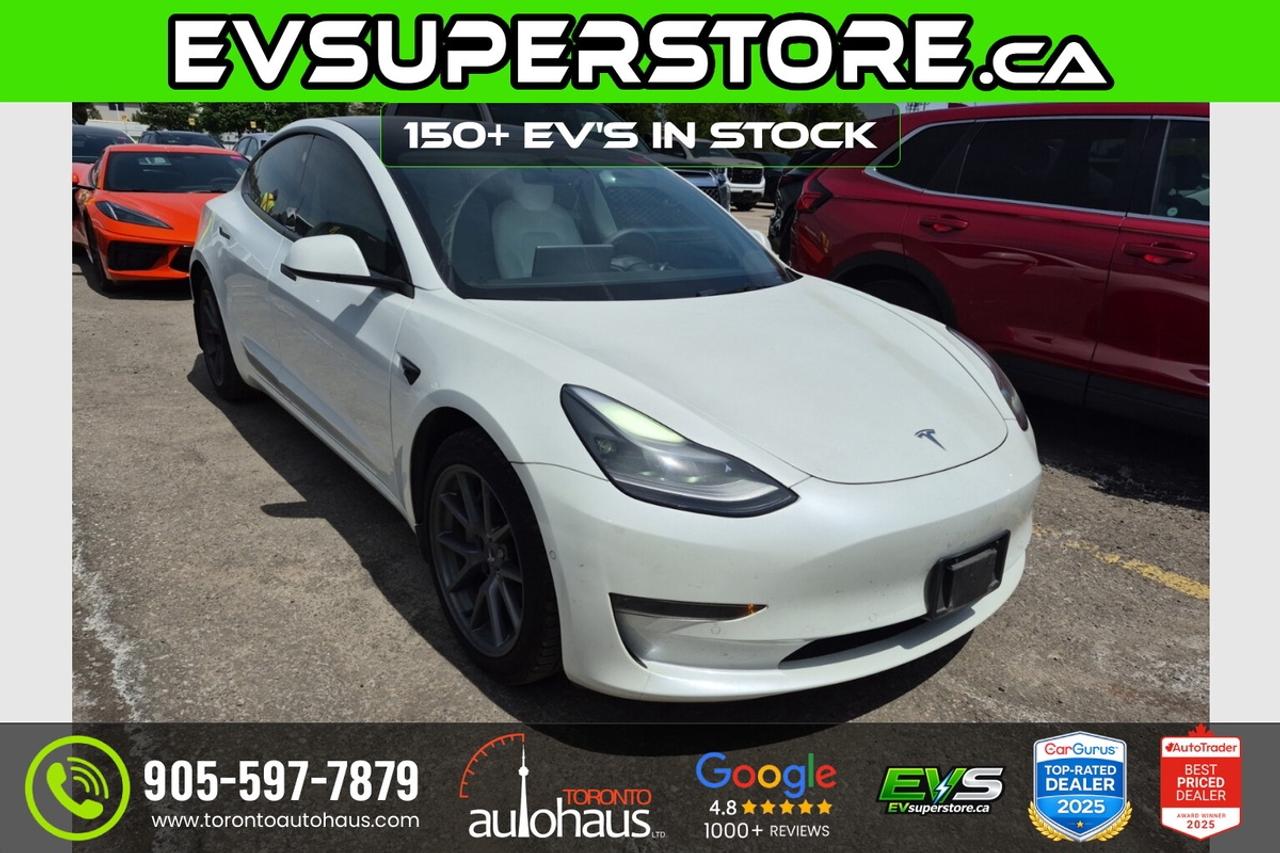 2022 Tesla Model 3 SR+ I 100+ EV's at EVSUPERSTORE.ca Photo