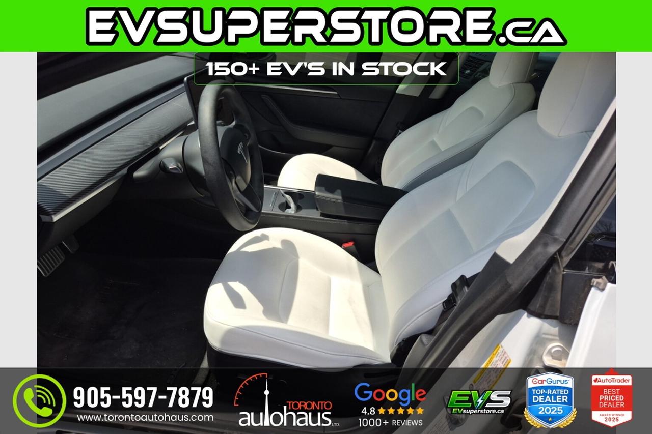2022 Tesla Model 3 SR+ I 100+ EV's at EVSUPERSTORE.ca Photo