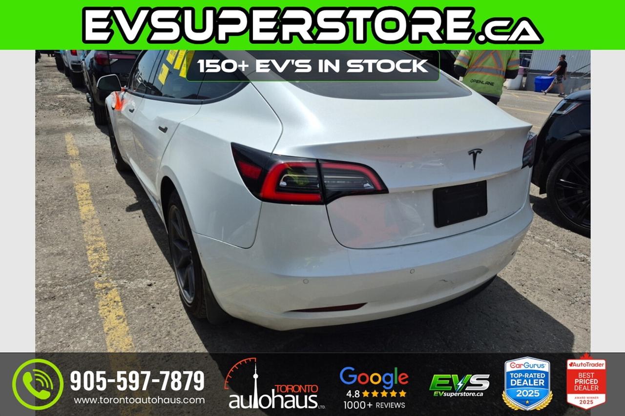 2022 Tesla Model 3 SR+ I 100+ EV's at EVSUPERSTORE.ca Photo