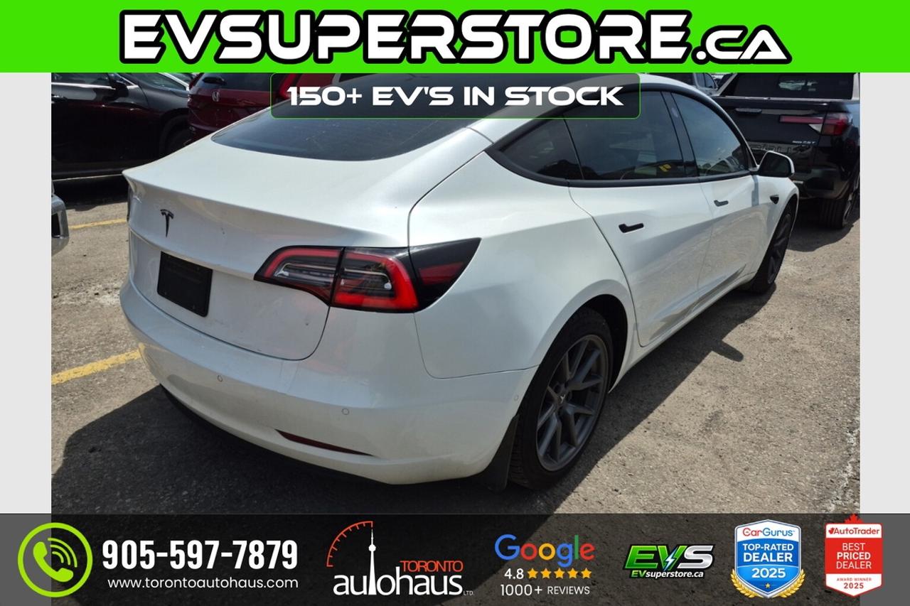 2022 Tesla Model 3 SR+ I 100+ EV's at EVSUPERSTORE.ca Photo