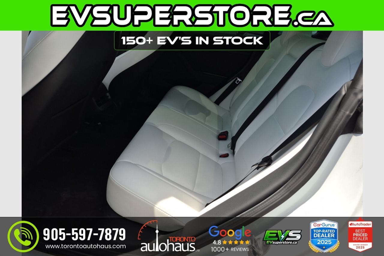 2022 Tesla Model 3 SR+ I 100+ EV's at EVSUPERSTORE.ca Photo