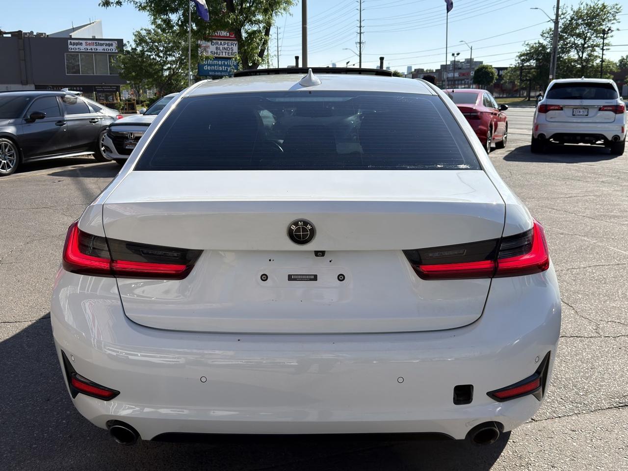 2020 BMW 3 Series 330I X DRIVE Pearl White Digital Dash   Navi   Dri Photo