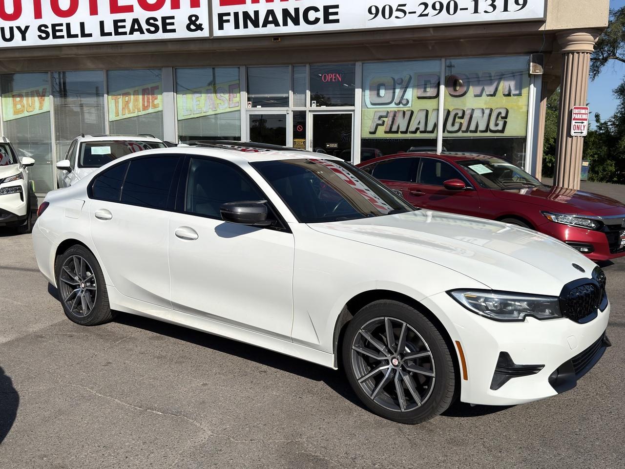 2020 BMW 3 Series 330I X DRIVE Pearl White Digital Dash   Navi   Dri Photo