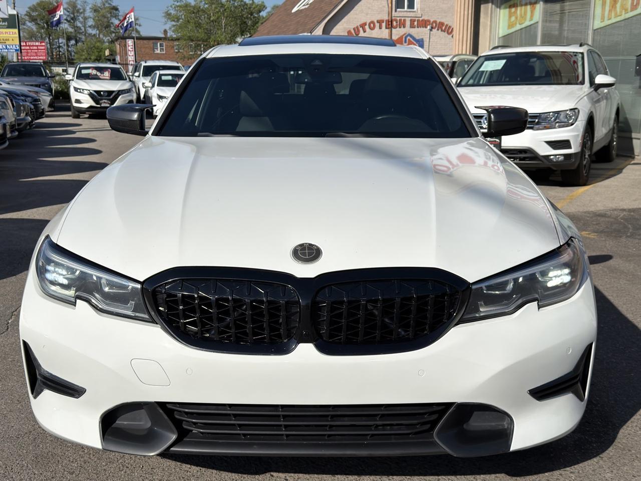 2020 BMW 3 Series 330I X DRIVE Pearl White Digital Dash   Navi   Dri Photo