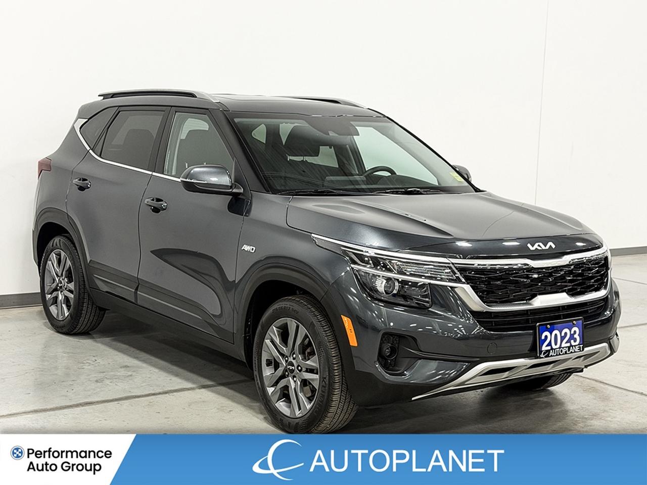 2023 Kia Seltos EX AWD, Back Up Cam, Sunroof, Bluetooth! Photo2