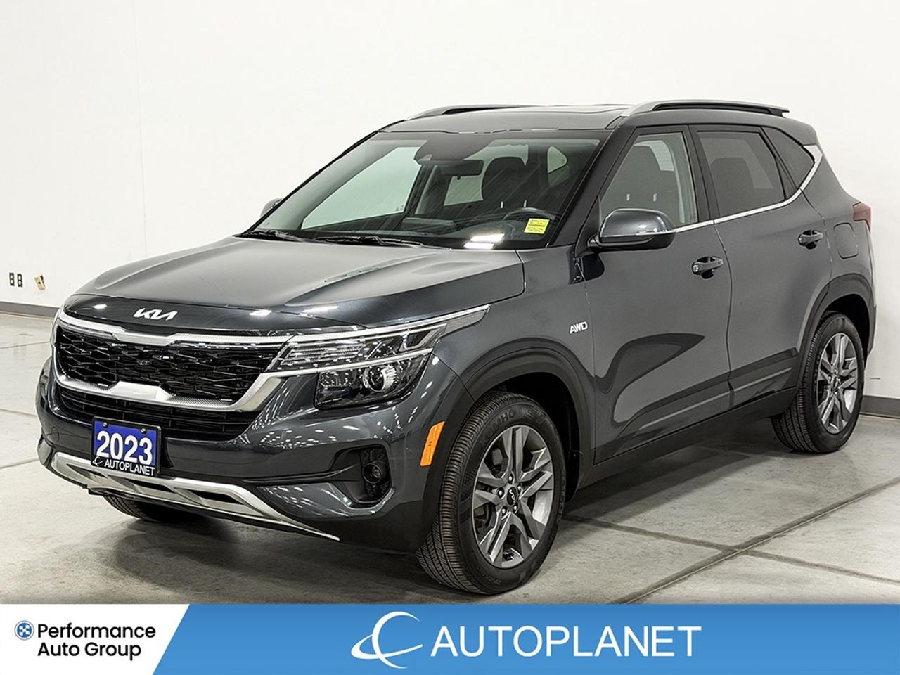 2023 Kia Seltos EX AWD, Back Up Cam, Sunroof, Bluetooth! Photo0