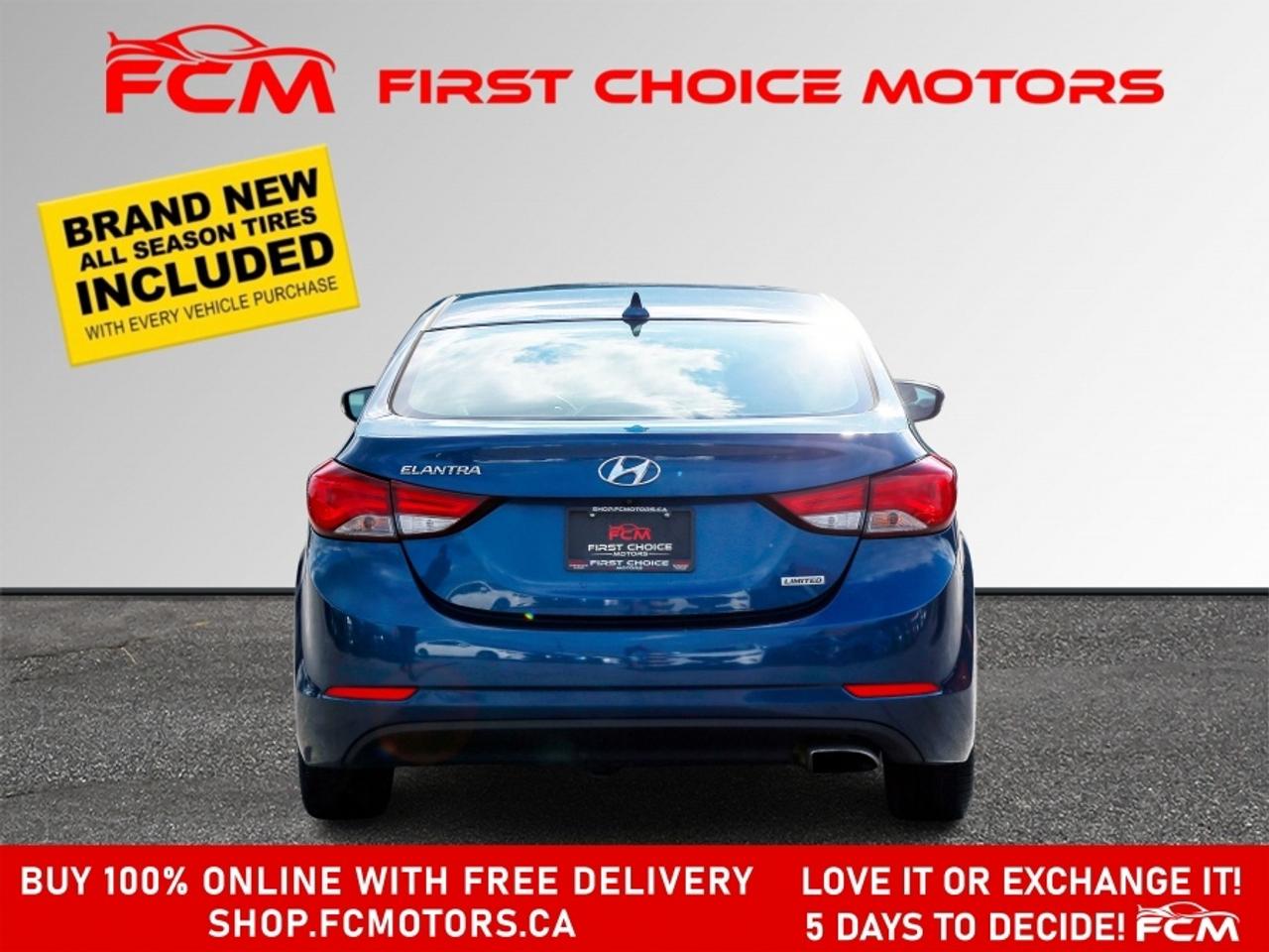 2016 Hyundai Elantra LIMITED ~AUTOMATIC, FULLY CERTIFIED WITH WARRANTY! Photo
