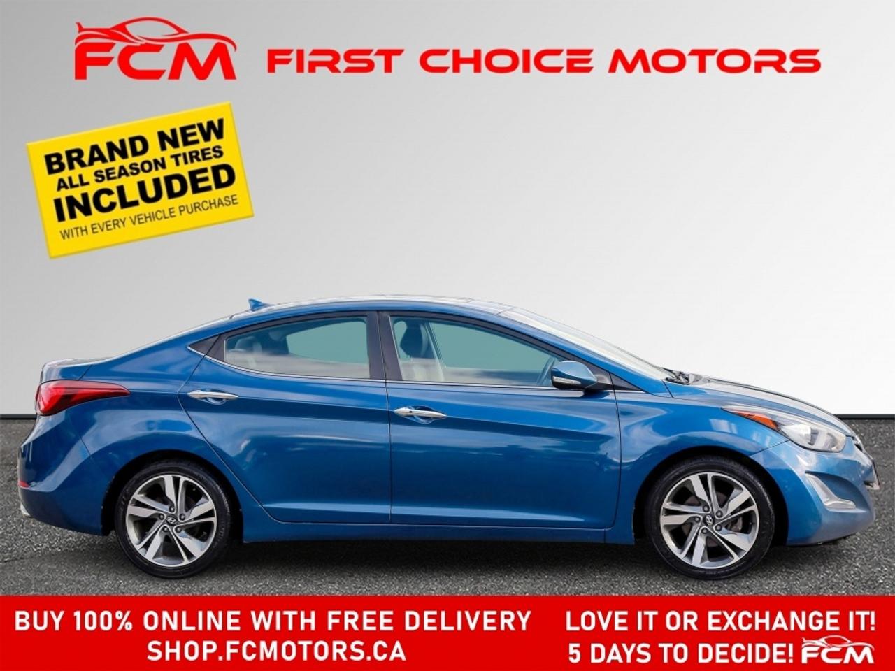 2016 Hyundai Elantra LIMITED ~AUTOMATIC, FULLY CERTIFIED WITH WARRANTY! Photo