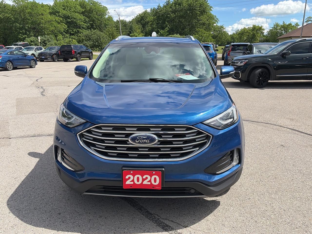 2020 Ford Edge SEL, CLEAN CARFAX, HEATED LEATHER, REMOTE START! Photo
