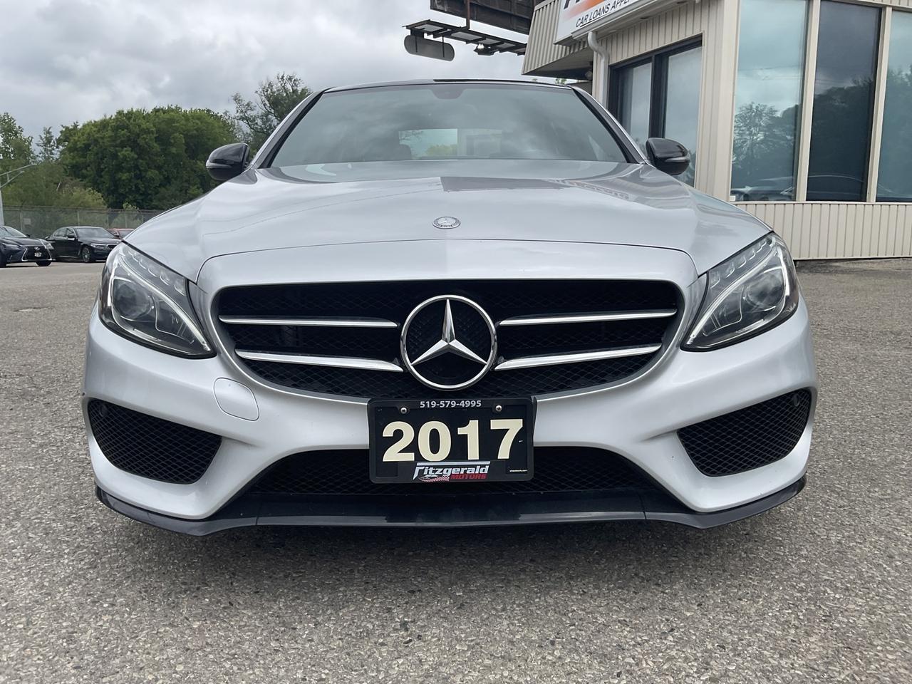 2017 Mercedes-Benz C-Class C300 4MATIC Sedan - LTHR! NAV! BACK-UP CAM! BSM! S Photo