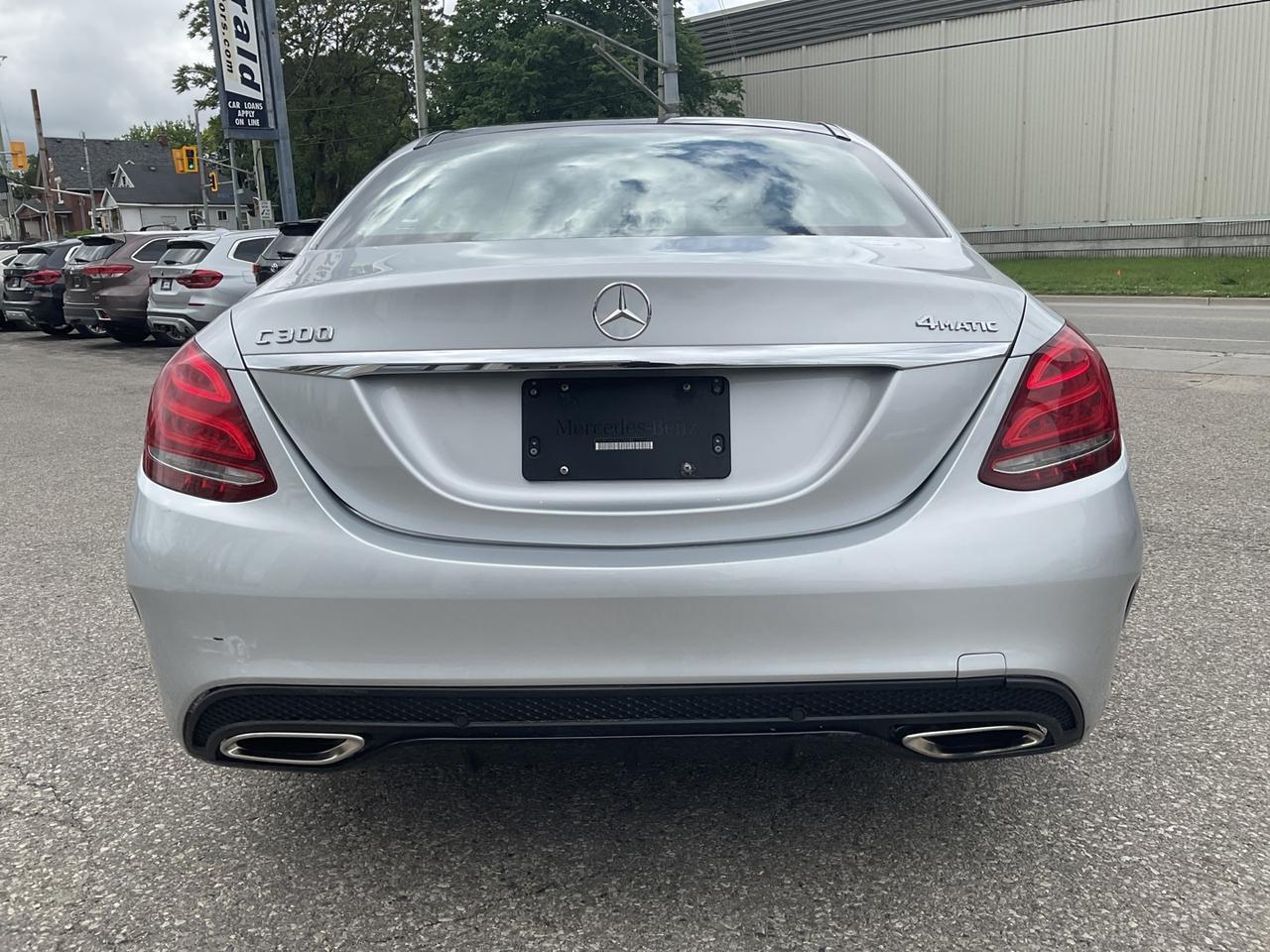 2017 Mercedes-Benz C-Class C300 4MATIC Sedan - LTHR! NAV! BACK-UP CAM! BSM! S Photo