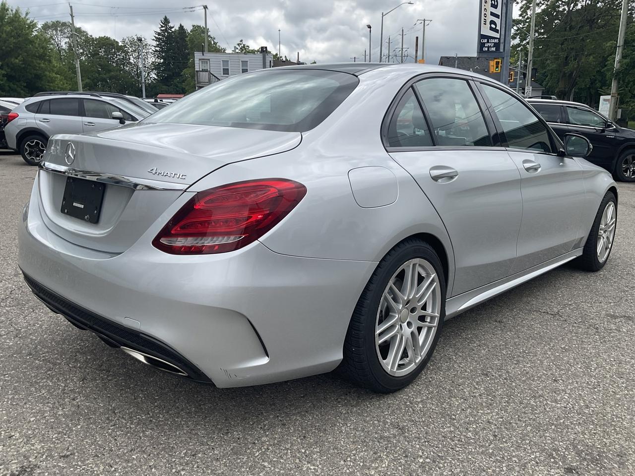 2017 Mercedes-Benz C-Class C300 4MATIC Sedan - LTHR! NAV! BACK-UP CAM! BSM! S Photo