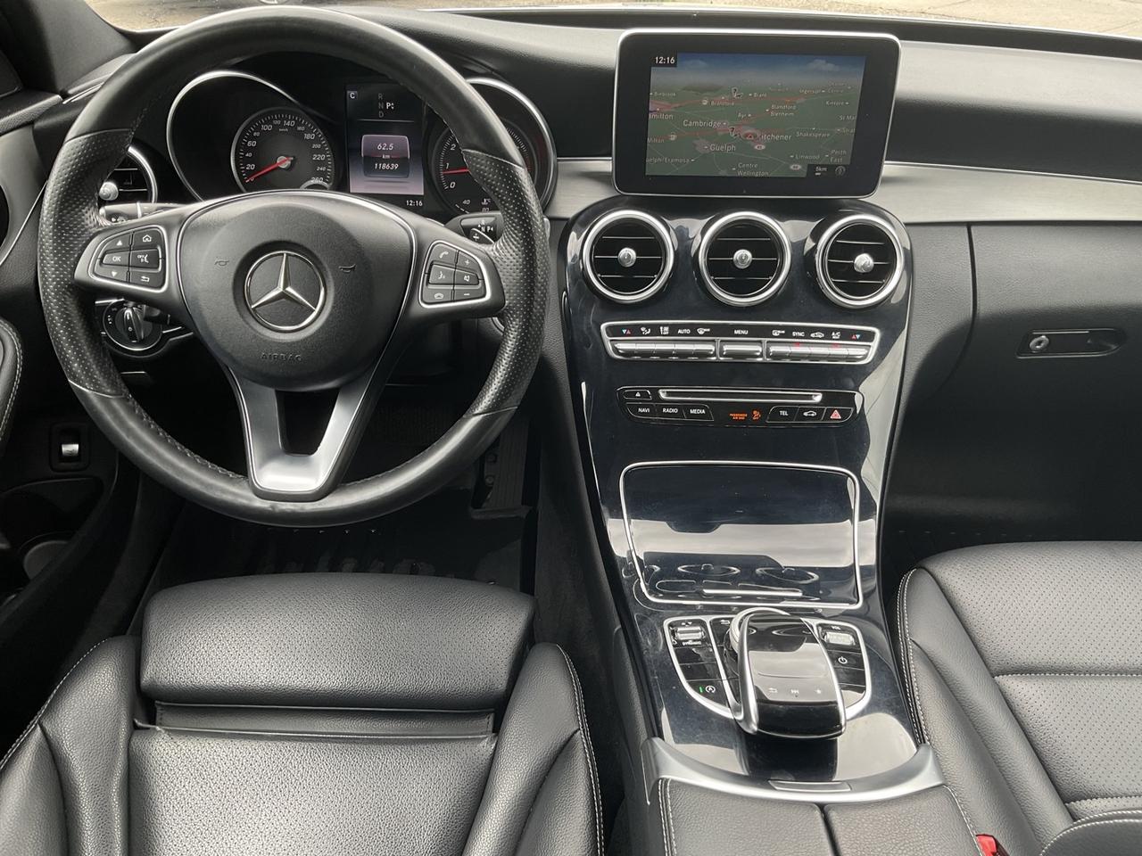 2017 Mercedes-Benz C-Class C300 4MATIC Sedan - LTHR! NAV! BACK-UP CAM! BSM! S Photo