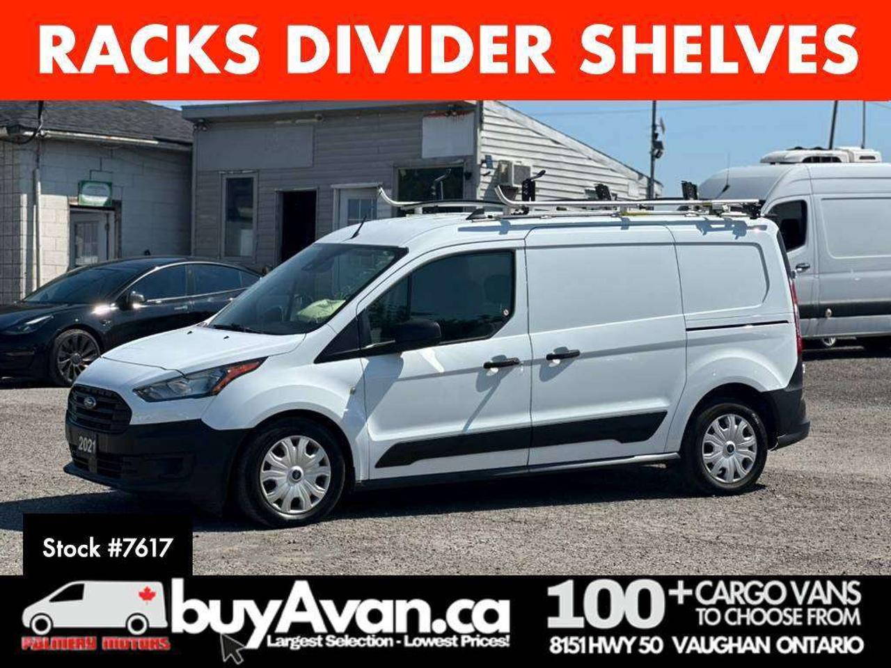 2022 Ford Transit Connect Cargo Van Transit Connect XL Racks Divider Shelves Photo
