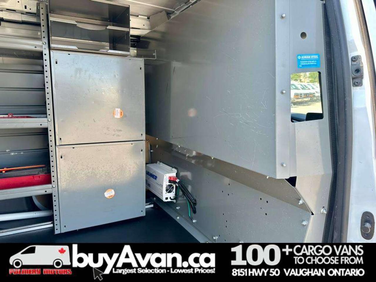 2022 Ford Transit Connect Cargo Van Transit Connect XL Racks Divider Shelves Photo