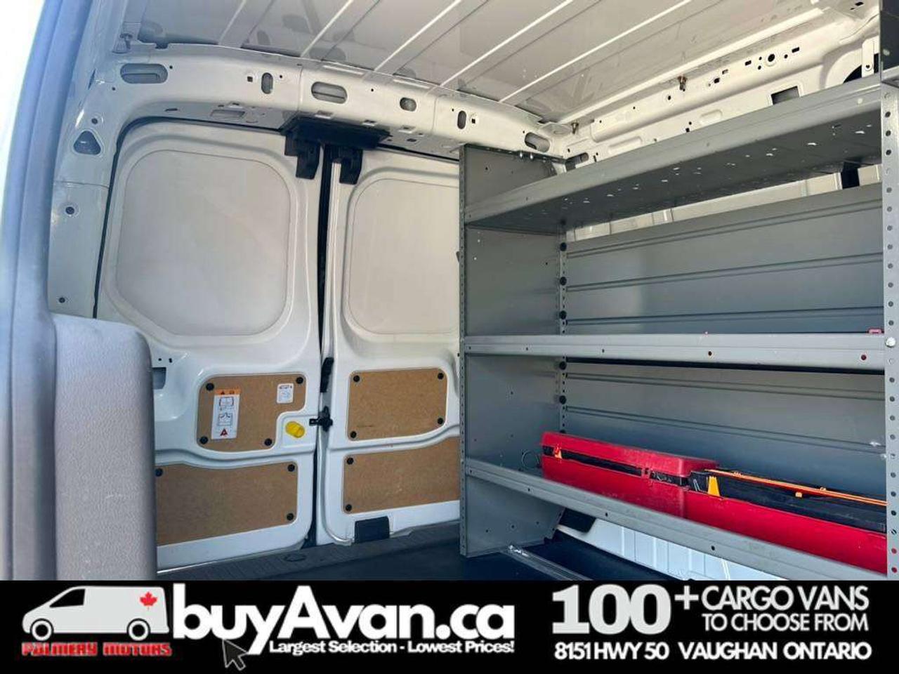 2022 Ford Transit Connect Cargo Van Transit Connect XL Racks Divider Shelves Photo