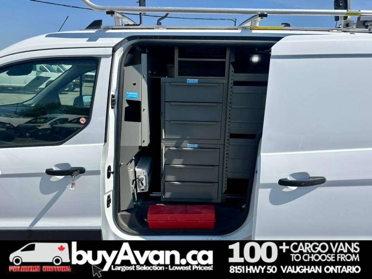 2022 Ford Transit Connect Cargo Van Transit Connect XL Racks Divider Shelves Photo