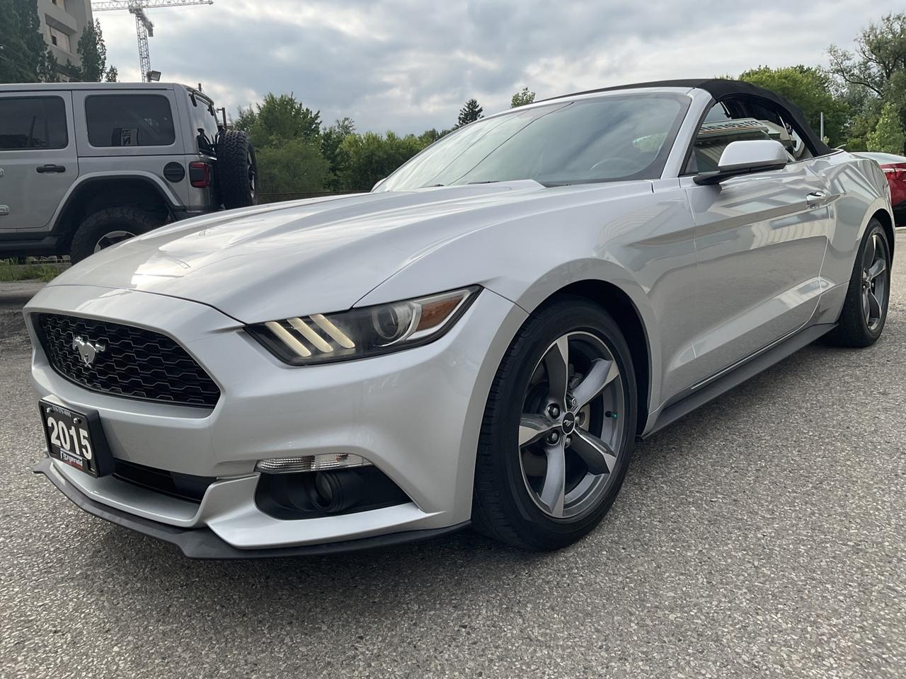 2015 Ford Mustang V6 Convertible - BACK-UP CAM! ACCIDENT FREE! LOW M Photo