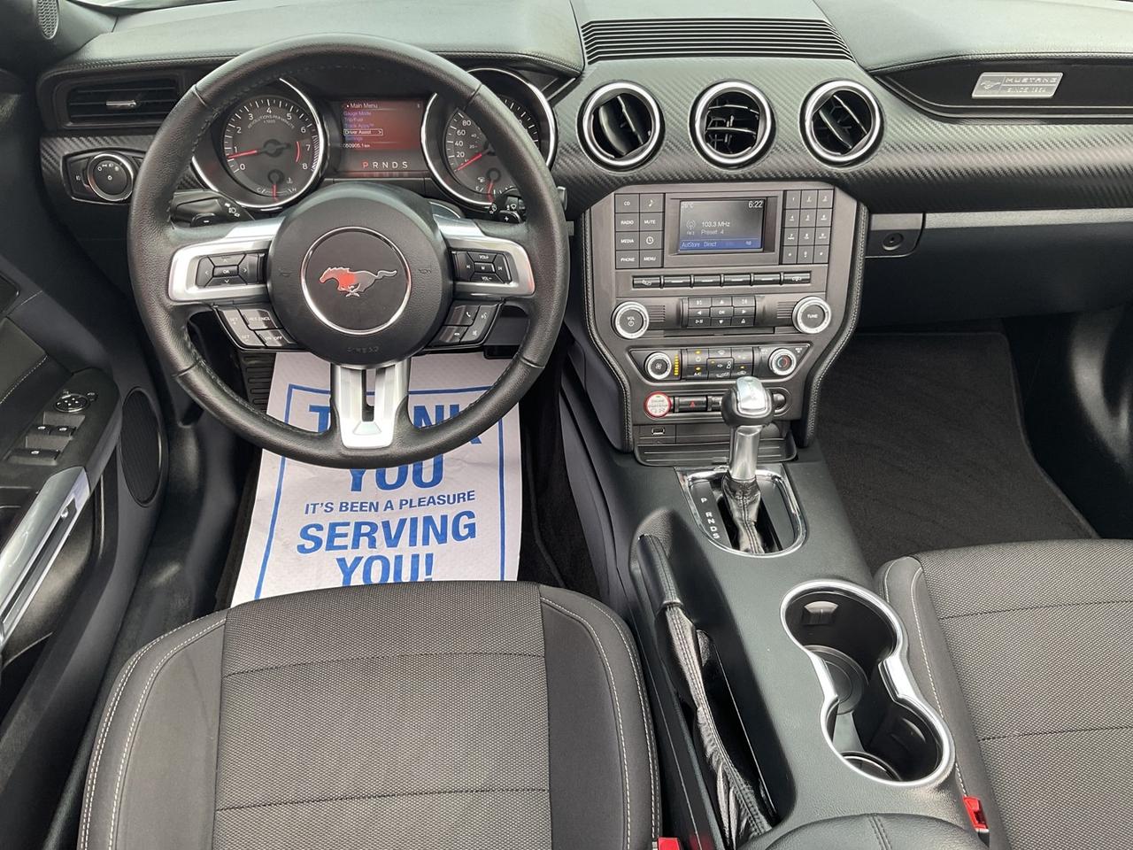 2015 Ford Mustang V6 Convertible - BACK-UP CAM! ACCIDENT FREE! LOW M Photo