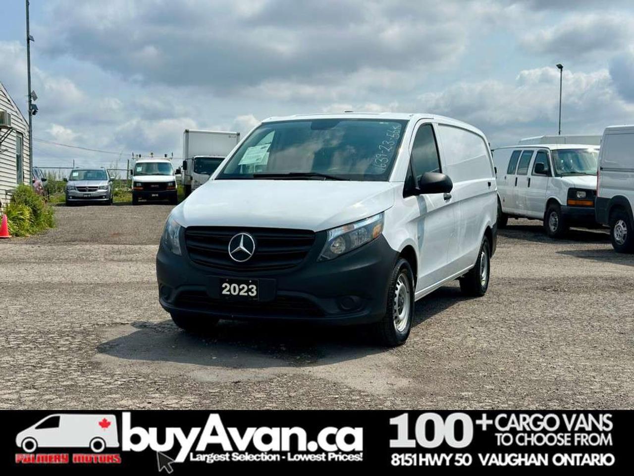 2023 Mercedes-Benz Metris Cargo 126 WB + Divider   SAFETY INCLUDED Photo
