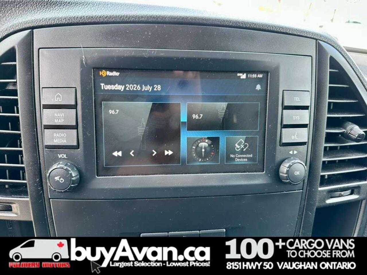 2023 Mercedes-Benz Metris Cargo 126 WB + Divider   SAFETY INCLUDED Photo