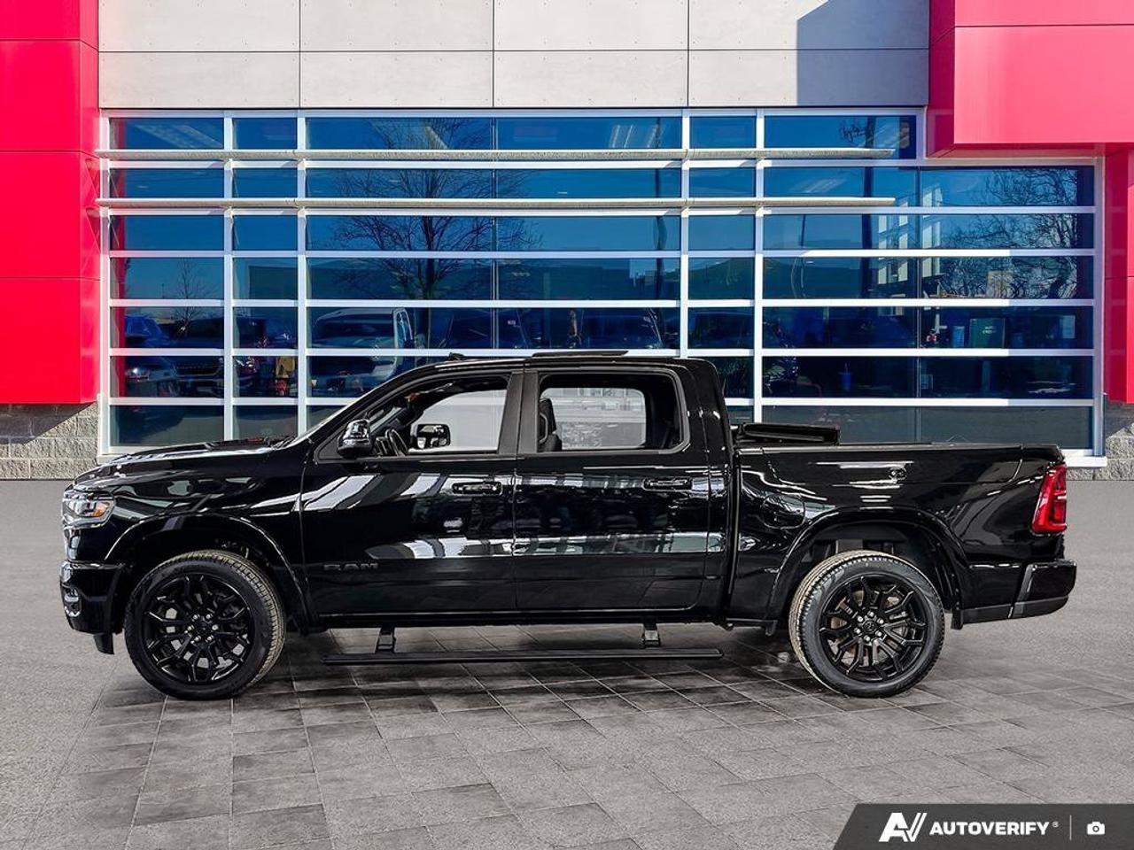 2025 RAM 1500 Limited | Navigation | Leather | Heads Up Display | Heated Seats | Power Running Boards | Photo