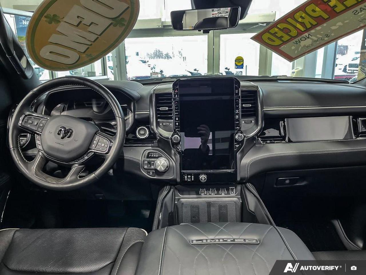 2025 RAM 1500 Limited | Navigation | Leather | Heads Up Display | Heated Seats | Power Running Boards | Photo
