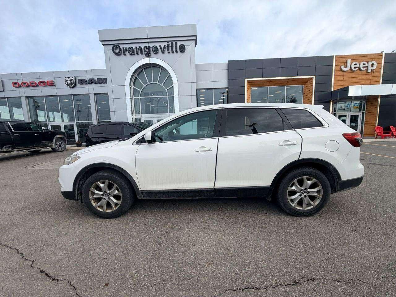 2015 Mazda CX-9 CX-9 GS, 3.7L V6, AWD, ALLOYS, LEATHER, 7-PASSENGER, AS-TRADED! Photo