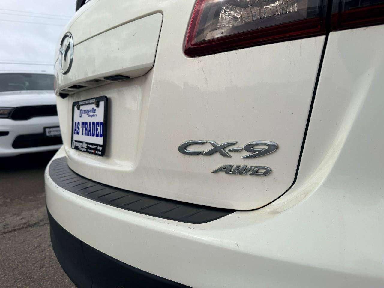 2015 Mazda CX-9 CX-9 GS, 3.7L V6, AWD, ALLOYS, LEATHER, 7-PASSENGER, AS-TRADED! Photo