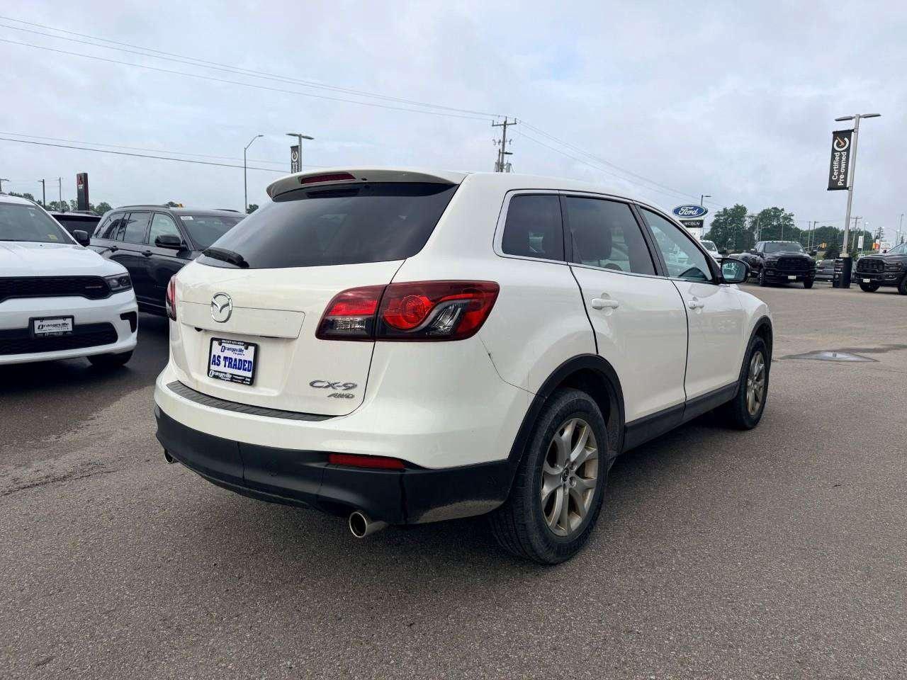 2015 Mazda CX-9 CX-9 GS, 3.7L V6, AWD, ALLOYS, LEATHER, 7-PASSENGER, AS-TRADED! Photo